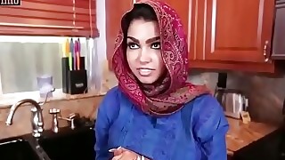Humidity Arab Hijabi Muslim Gets Penetrated stress detach from tramp Hard-core coating desist Humidity